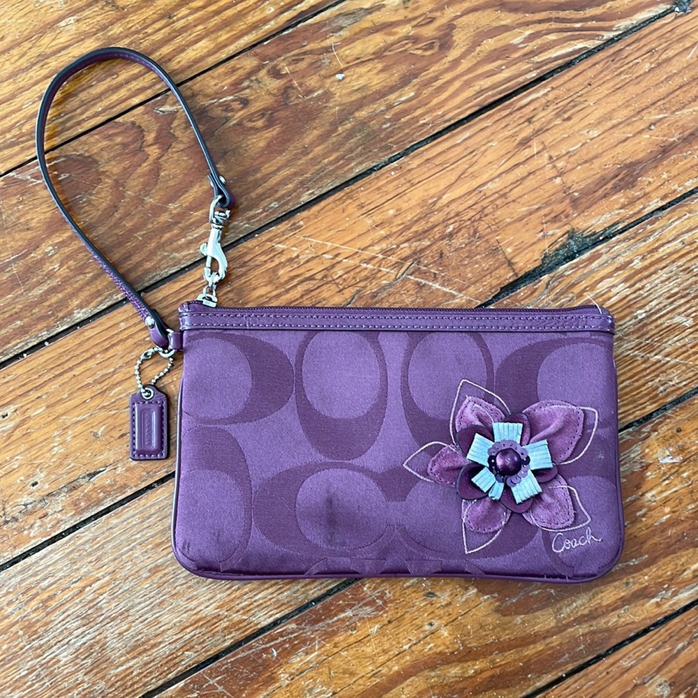 Coach wristlet